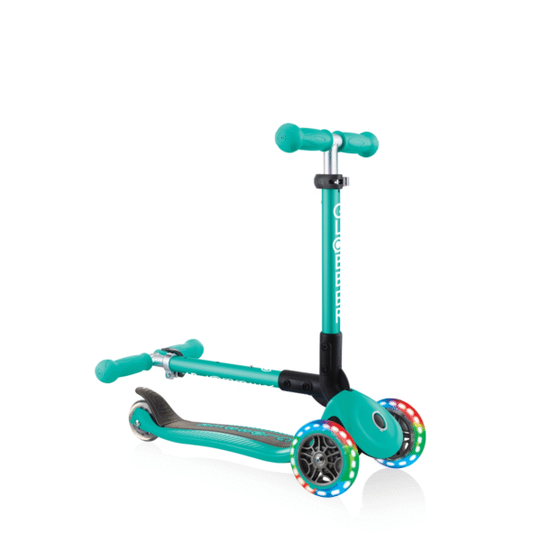 Globber | Scooter | Emerald green | Junior Foldable Light - Image 3