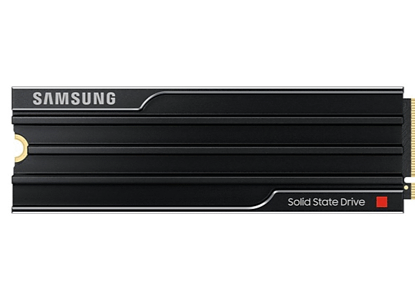 Samsung 9100 PRO With Heatsink | 1000 GB | SSD form factor M.2 2280 | Solid-state drive interface PCIe 5.0 NVMe | Read speed 14800 MB/s | Write speed 13400 MB/s