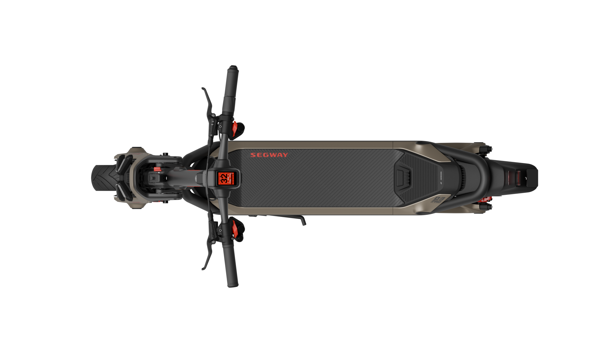 Segway | Superscooter GT3 Pro | Electric Scooter | Max 2 x 3500W W | Up to 80 km/h | 11 " | Black and Gold - Image 7