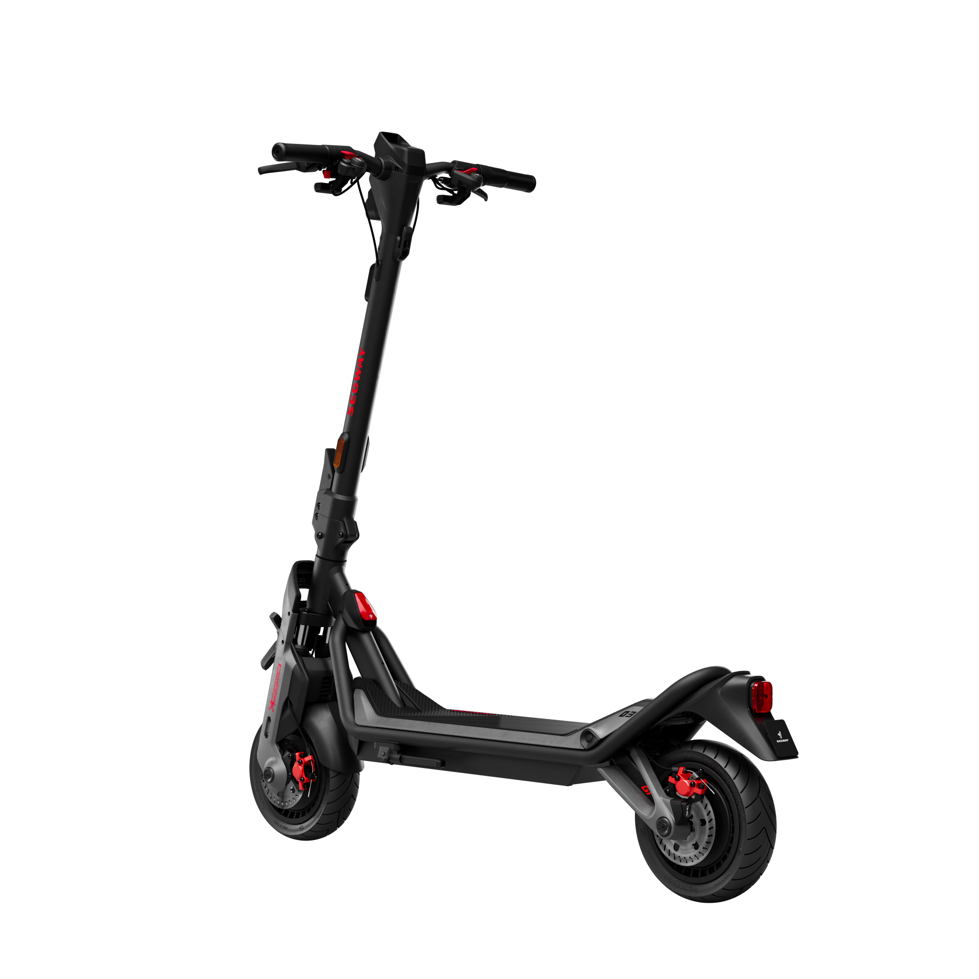 Segway | Superscooter GT3 E | Electric Scooter | Max 2400 W | Up to 25 km/h | 11 " | Black and Grey - Image 5