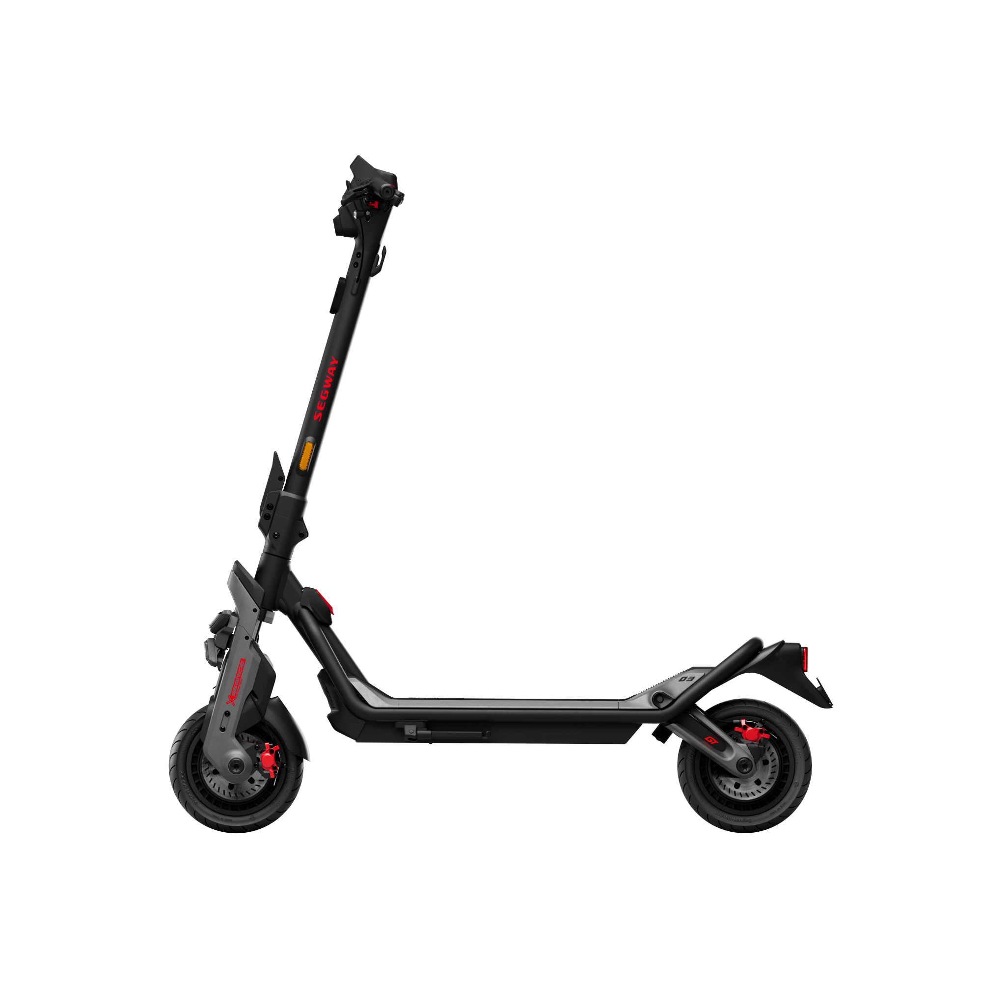 Segway | Superscooter GT3 E | Electric Scooter | Max 2400 W | Up to 25 km/h | 11 " | Black and Grey - Image 9