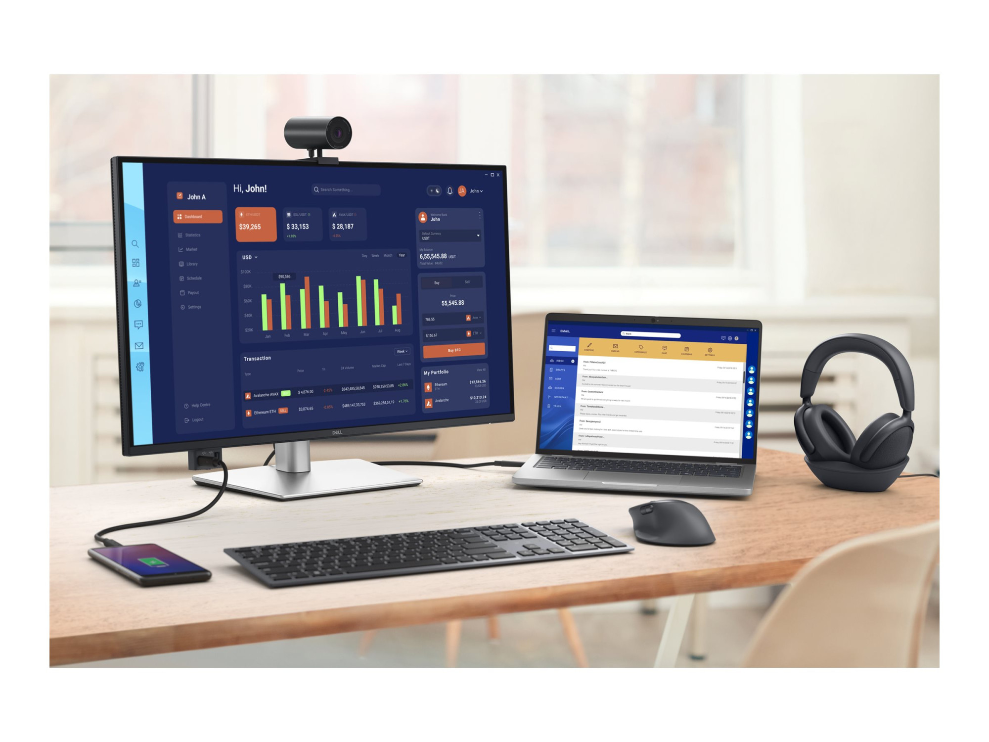 Dell | P2725QE | 27 " | IPS | 16:9 | 100 Hz | 5 ms | 3840 x 2160 pixels | 350 cd/m² - Image 39