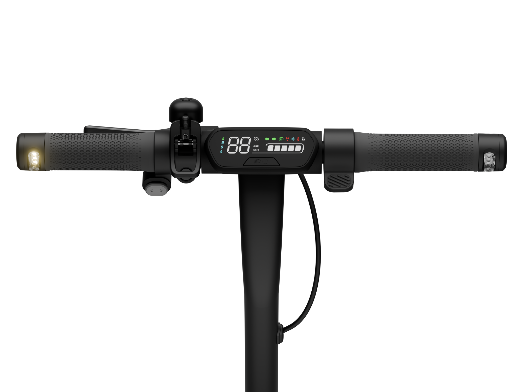 Segway | E2 E II | eKickScooter | 450 W | Up to 20 km/h | 8.1 " | Black and Gray - Image 5