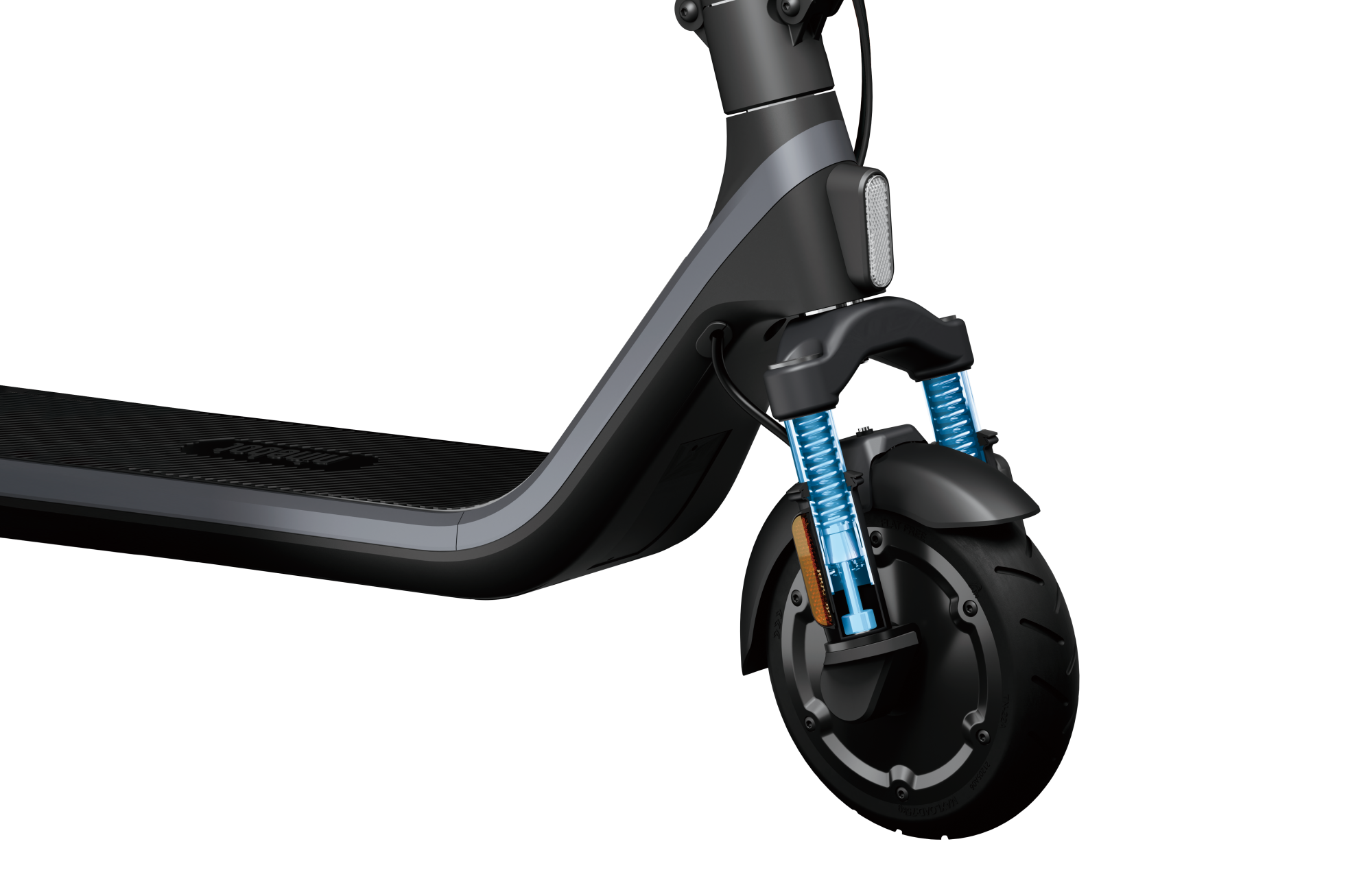 Segway | E2 E II | eKickScooter | 450 W | Up to 20 km/h | 8.1 " | Black and Gray - Image 6