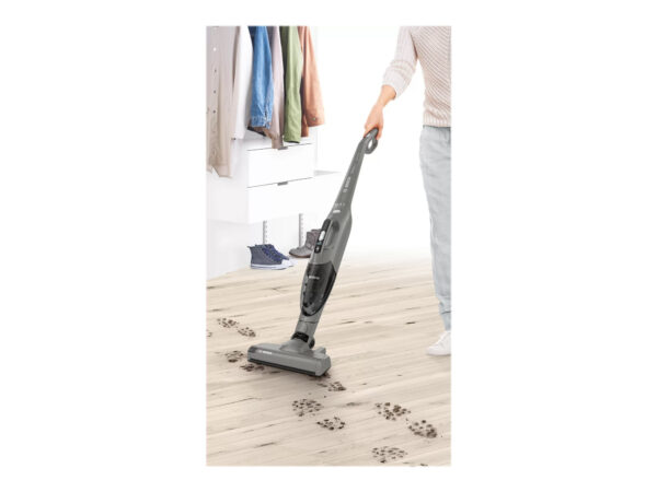 Bosch | Vacuum cleaner | Readyy'y Serie 2 BBHF214G | Cordless operating | Handstick and Handheld | - W | 14.4 V | Operating time (max) 35 min | Grey | Warranty 24 month(s) | Battery warranty 24 month(s) - Image 8