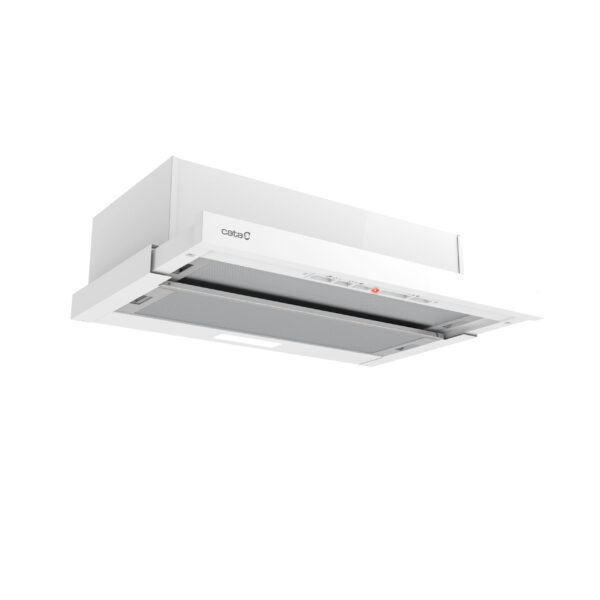 CATA Hood | TFK 6005 WH | Telescopic | Energy efficiency class B | Width 60 cm | 162 m³/h | Mechanical | CSLED | White