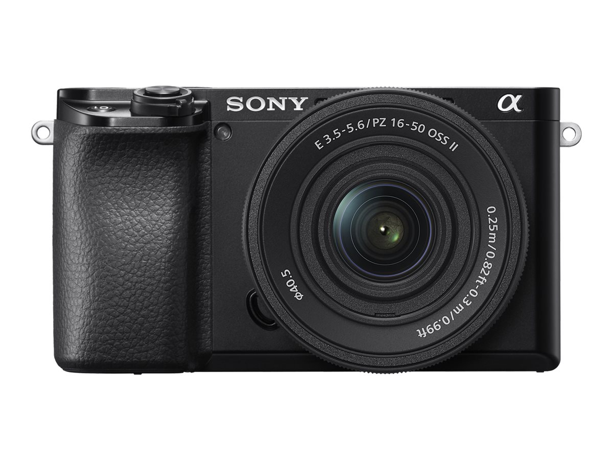 Sony ILCE-6100 Mirrorless Camera + 16-50mm Lens, Black | Sony