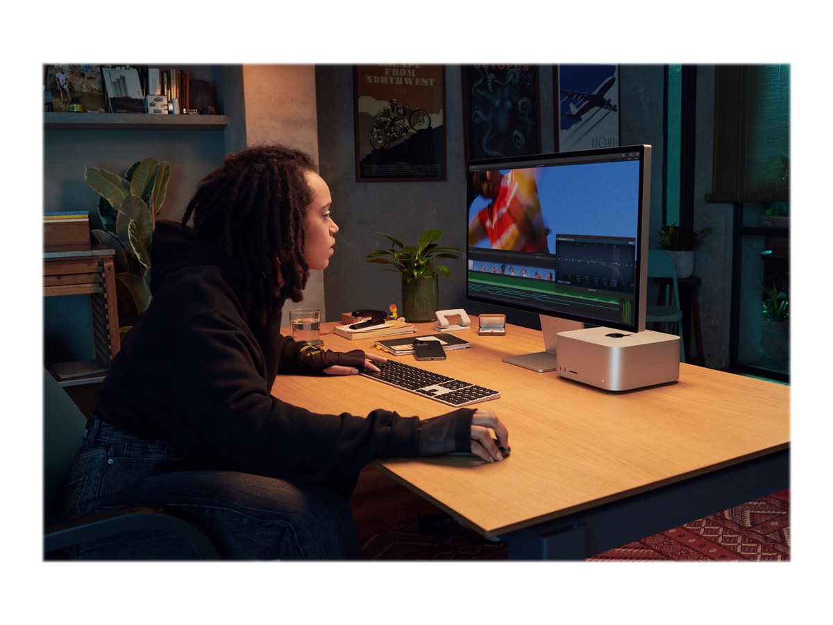 Apple | Studio Display - Nano-texture glass | 27 " | 5k | 16:9 | 60 Hz | 5120 x 2880 pixels | 600 cd/m² | Silver - Image 9