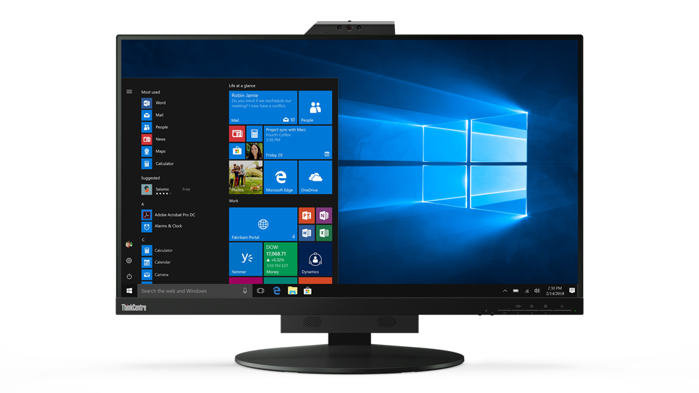 Lenovo | Monitor | ThinkCentre Tiny In One | 27 " | IPS | QHD | 16:9 | 60 Hz | 14 ms | 2560 x 1440 | 350 cd/m² | HDMI ports quantity 1 | Black | Warranty 36 month(s)