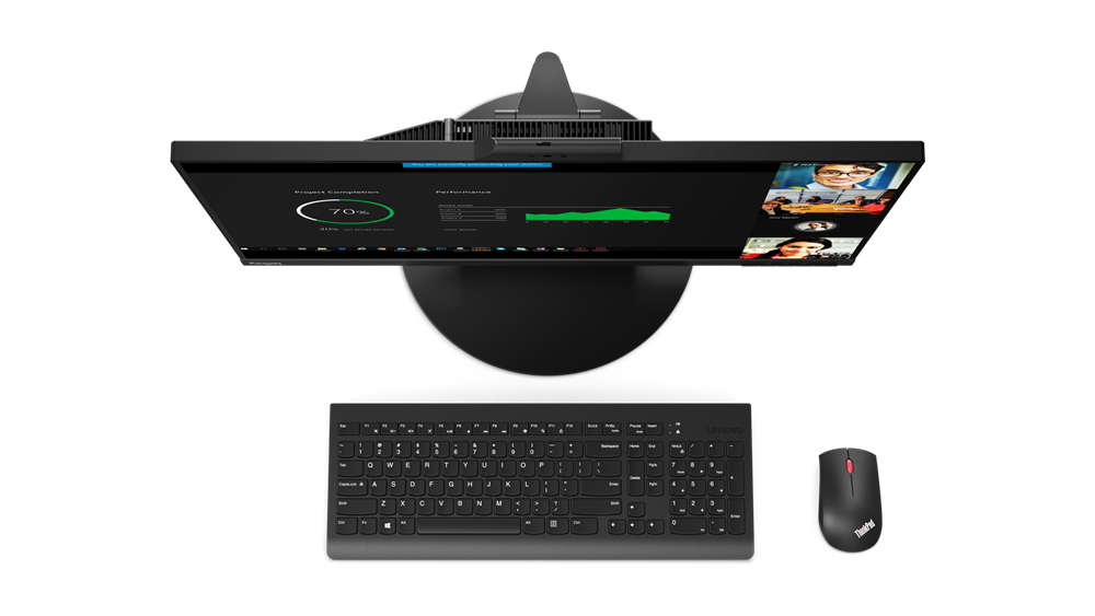 Lenovo | Monitor | ThinkCentre Tiny In One | 27 " | IPS | QHD | 16:9 | 60 Hz | 14 ms | 2560 x 1440 | 350 cd/m² | HDMI ports quantity 1 | Black | Warranty 36 month(s) - Image 8