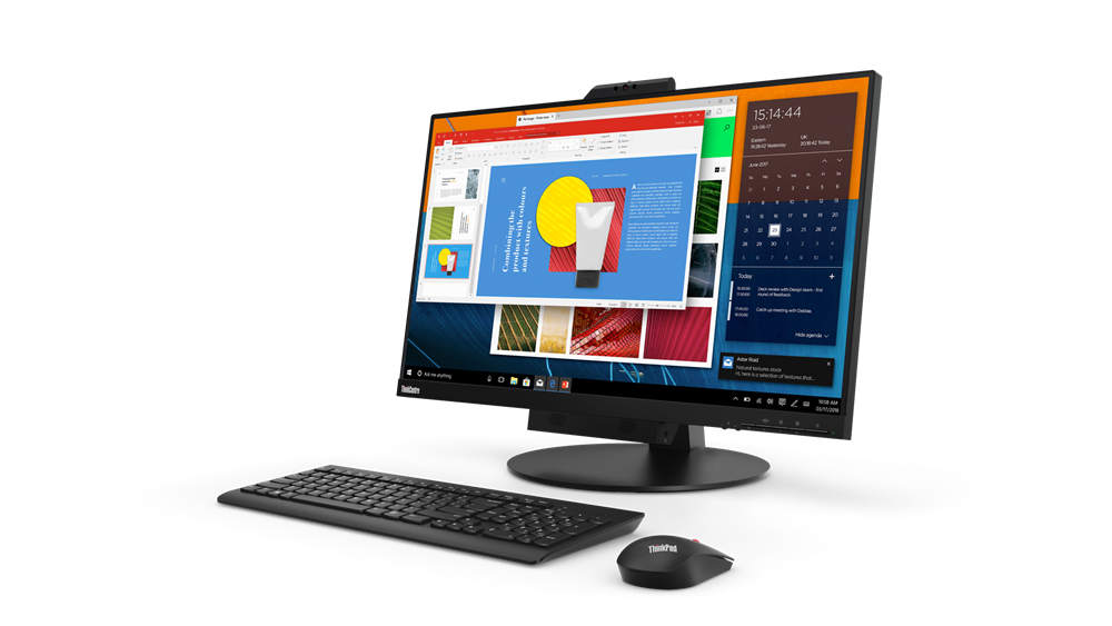 Lenovo | Monitor | ThinkCentre Tiny In One | 27 " | IPS | QHD | 16:9 | 60 Hz | 14 ms | 2560 x 1440 | 350 cd/m² | HDMI ports quantity 1 | Black | Warranty 36 month(s) - Image 9