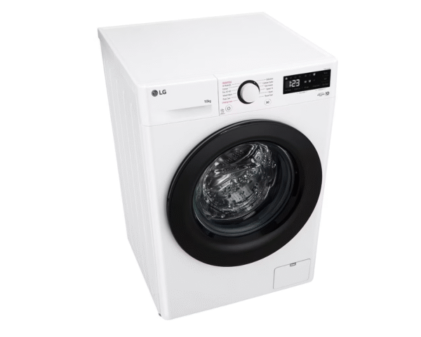 LG Washing Machine | F4WR510SBW | Energy efficiency class A-10% | Front loading | Washing capacity 10 kg | 1400 RPM | Depth 57 cm | Width 60 cm | Display | LED | Steam function | Direct drive | White - Image 9
