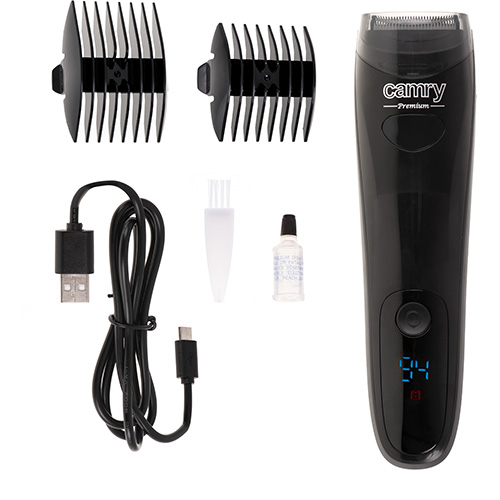 Camry | Beard trimmer | CR 2833 | Cordless | Number of length steps 4 | Black - Image 3