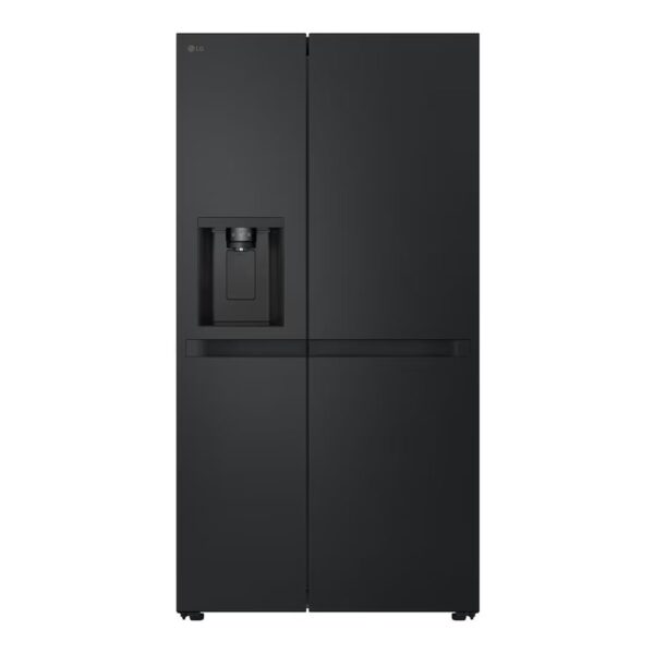 LG Refrigerator | GSLC41EPPE | Energy efficiency class E | Free standing | Side by side | Height 179 cm | Fridge net capacity 420 L | Freezer net capacity 221 L | Display | 36 dB | Black