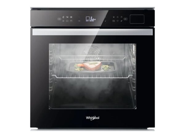Whirlpool Oven | W6 OS4 4S2 H BL | 73 L | Electric | Hydrolytic | Electronic | Steam function | Convection | Height 59.5 cm | Width 59.5 cm | Black - Image 2
