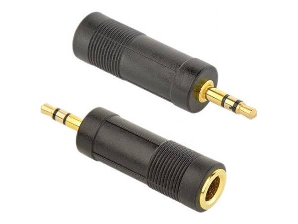 Cablexpert 6.35 mm female to 3.5 mm male audio adapter | A-6.35F-3.5M - Image 2
