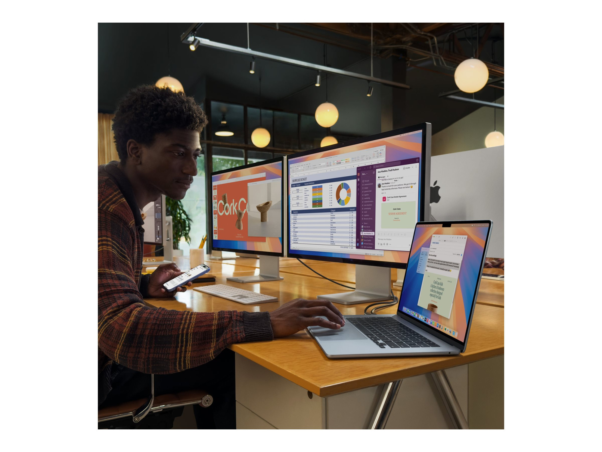 Apple MacBook | Air | Sky Blue | 15 " | IPS | 2880 x 1864 pixels | Apple M4 | 16 GB | Solid-state drive capacity 256 GB | Apple M4 chip 10-core CPU/10-core GPU | macOS | 802.11ax | Bluetooth version 5.0 | Keyboard language Swedish | Keyboard backlit | Warranty 12 month(s) - Image 13