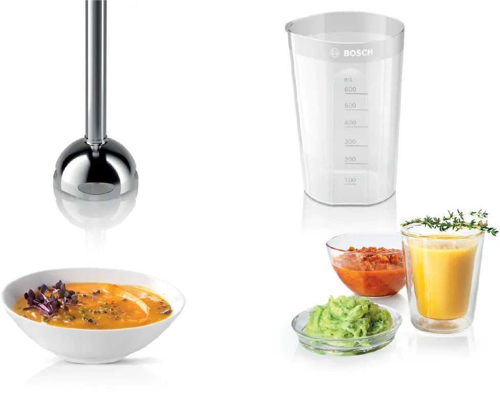 Bosch | Hand Blender | MSM2610B CleverMixx | Hand Blender | 600 W | Black/Grey - Image 5