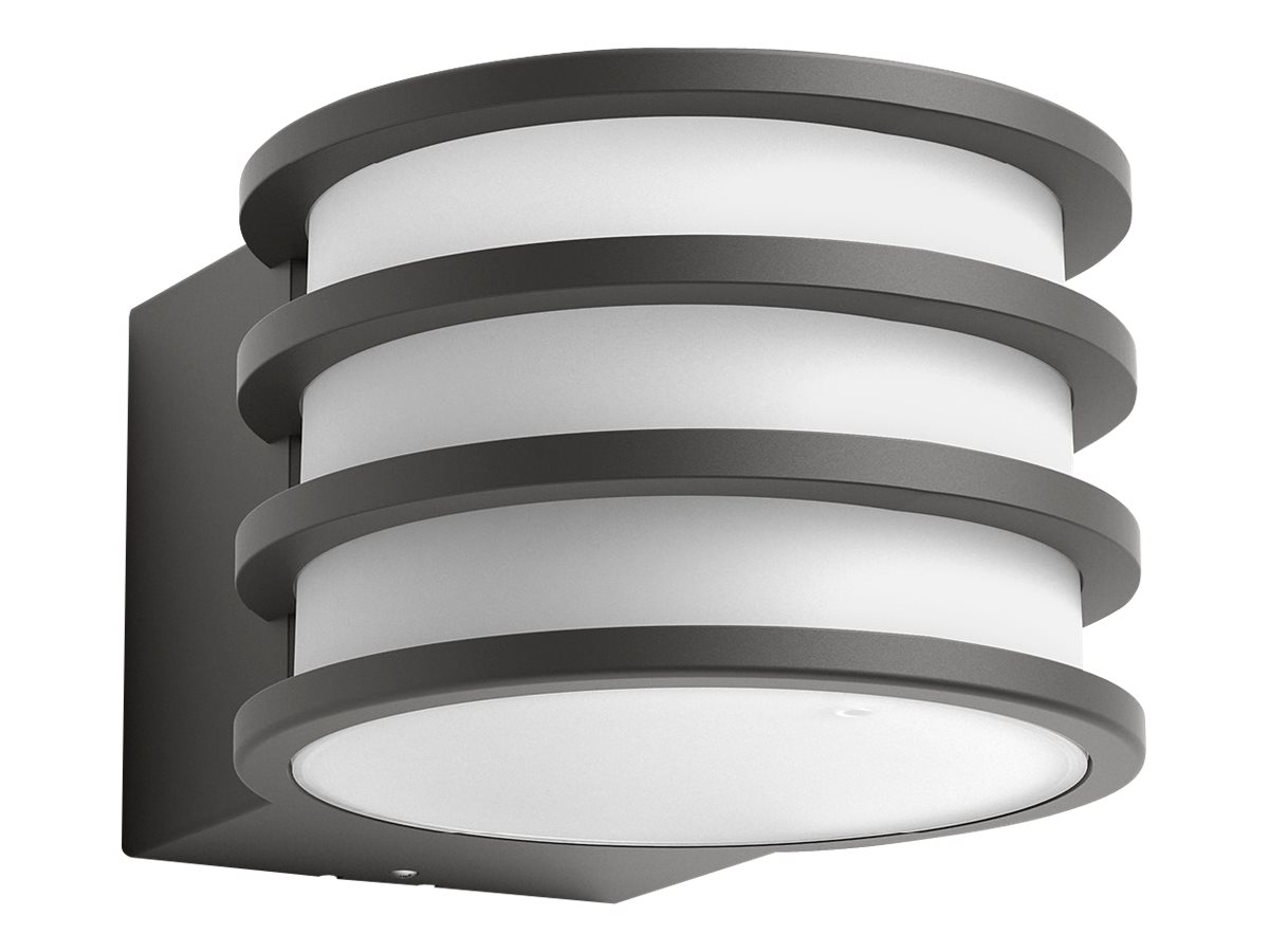 Philips Hue Lucca Wall Lantern | E27 | 9 W | Warm white - Image 4