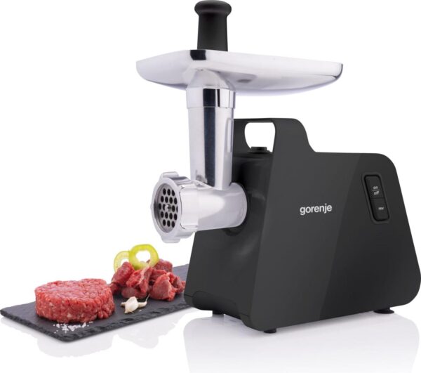 Gorenje Meat grinder | MG2001SB | Black/Stainless Steel | 2000 W | Number of speeds 1 | Throughput (kg/min) 2.6 - Image 2