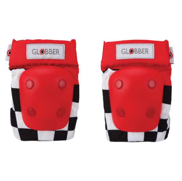 Globber Set of Knee and Elbow Pads, Racing, 529-001 | Red
