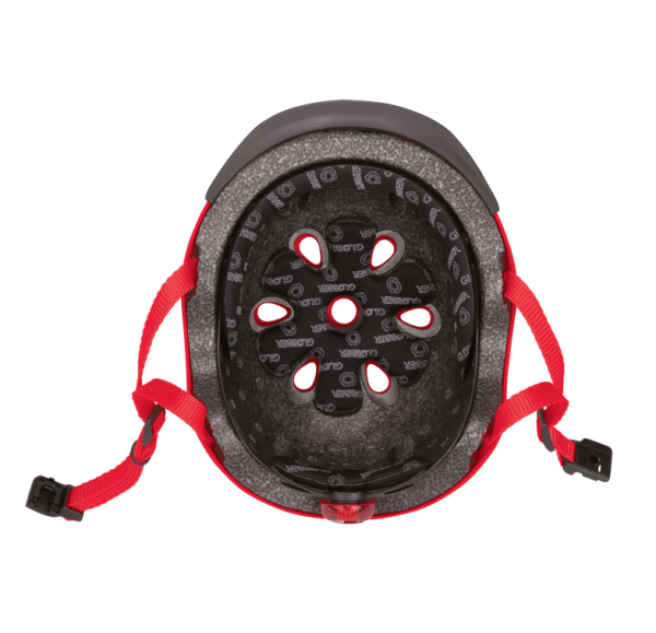 Globber Helmet Elite Lights, XS/S (48-53cm) | 507-102 | Red - Image 3