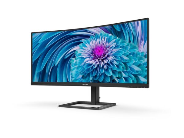 Philips | UltraWide LCD Monitor | 346E2CUAE | 34  " | VA | WQHD | 21:9 | 100 Hz | 4 ms | 3440 x 1440 | 300 cd/m² | HDMI ports quantity 1 | Black | Warranty 36 month(s) - Image 8