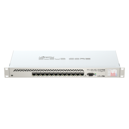CCR1016-12G Router | 1000 Mbit/s | Ethernet LAN (RJ-45) ports 12 | 1 | 12 month(s)