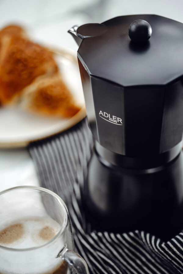 Adler Espresso Coffee Maker | AD 4429 | Black - Image 8