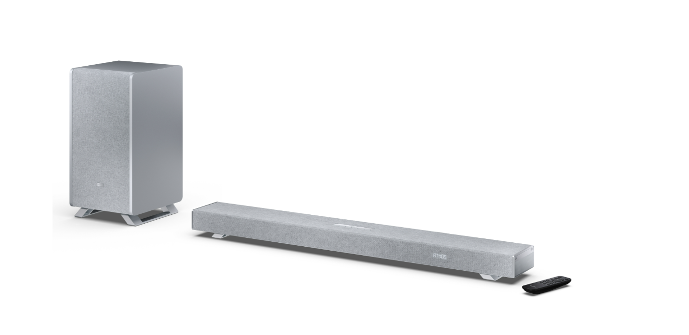 Sharp | 3.1.2 Dolby Atmos/DTS:X Soundbar with Wireless Subwoofer | HT-SBW53121(SL) | Bluetooth - Image 4
