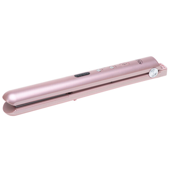 Adler Cordless Hair Straightener | AD 2327 | Ceramic heating system | Display LED | Temperature (min) 160 °C | Temperature (max) 220 °C | Pink - Image 4