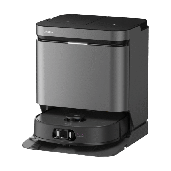 Midea Robot Vacuum Cleaner | V15 | Wet&Dry | 5200 mAh | Dust capacity 3 L | 16200 Pa | Black