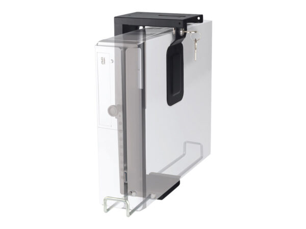 Neomounts CPU-D075BLACK/LK CPU holder | Adjustable Height | Maximum weight (capacity) 10 kg | Black