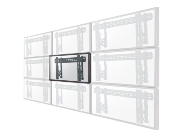 Neomounts Wall mount | LED-VW1000BLACK Videowall wall mount | 40-75 " | Maximum weight (capacity) 50 kg | Black