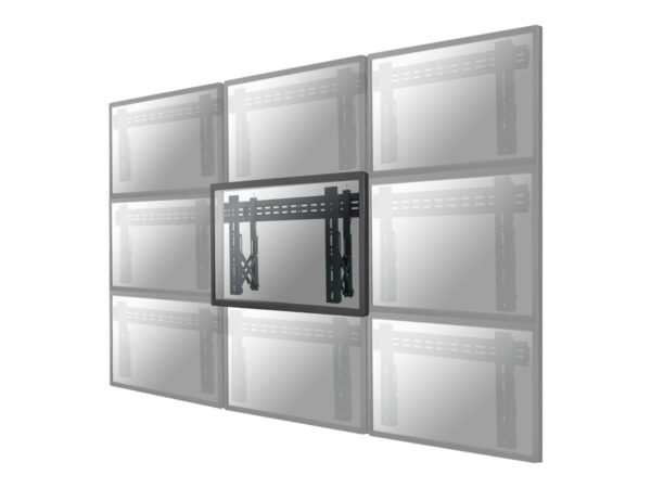 Neomounts Wall mount | LED-VW1000BLACK Videowall wall mount | 40-75 " | Maximum weight (capacity) 50 kg | Black - Image 4