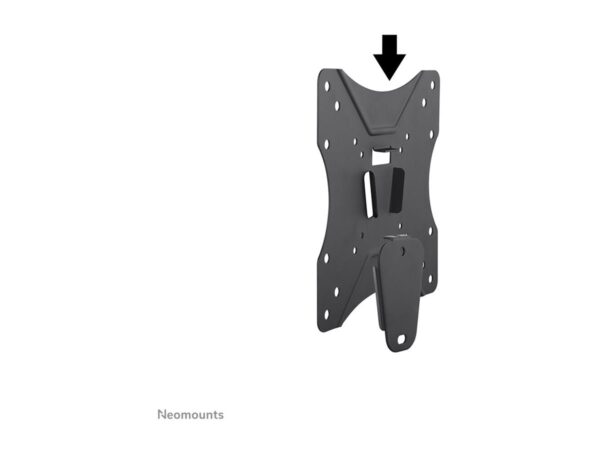 Neomounts Wall mount | NM-W60BLACK Monitor/TV mount wall | Tilt | 10-30 " | Maximum weight (capacity) 25 kg | Black - Image 4
