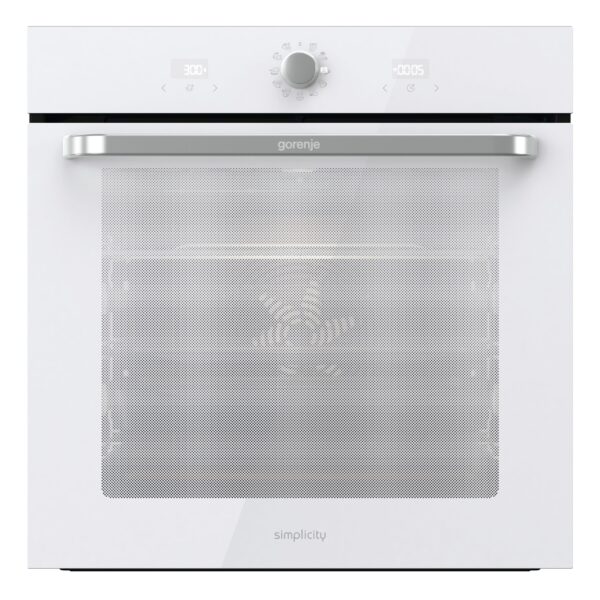 Gorenje Oven | BOS6737SYW | 77 L | Electric | AquaClean | Mechanical control | Steam function | Height 59.5 cm | Width 59.5 cm | White