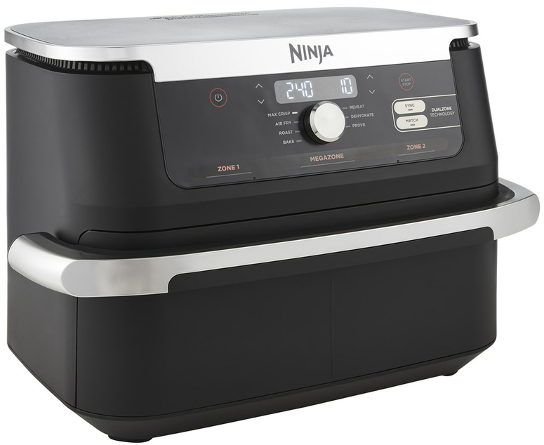 NINJA | Double Air Fryer | AF500EU Foodi FlexDrawer | Power 2470 W | Capacity 10.4 L | Black - Image 3