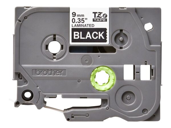 Brother | TZe-325 Laminated Tape | White on Black | TZe | 8 m | 9 cm - Image 5