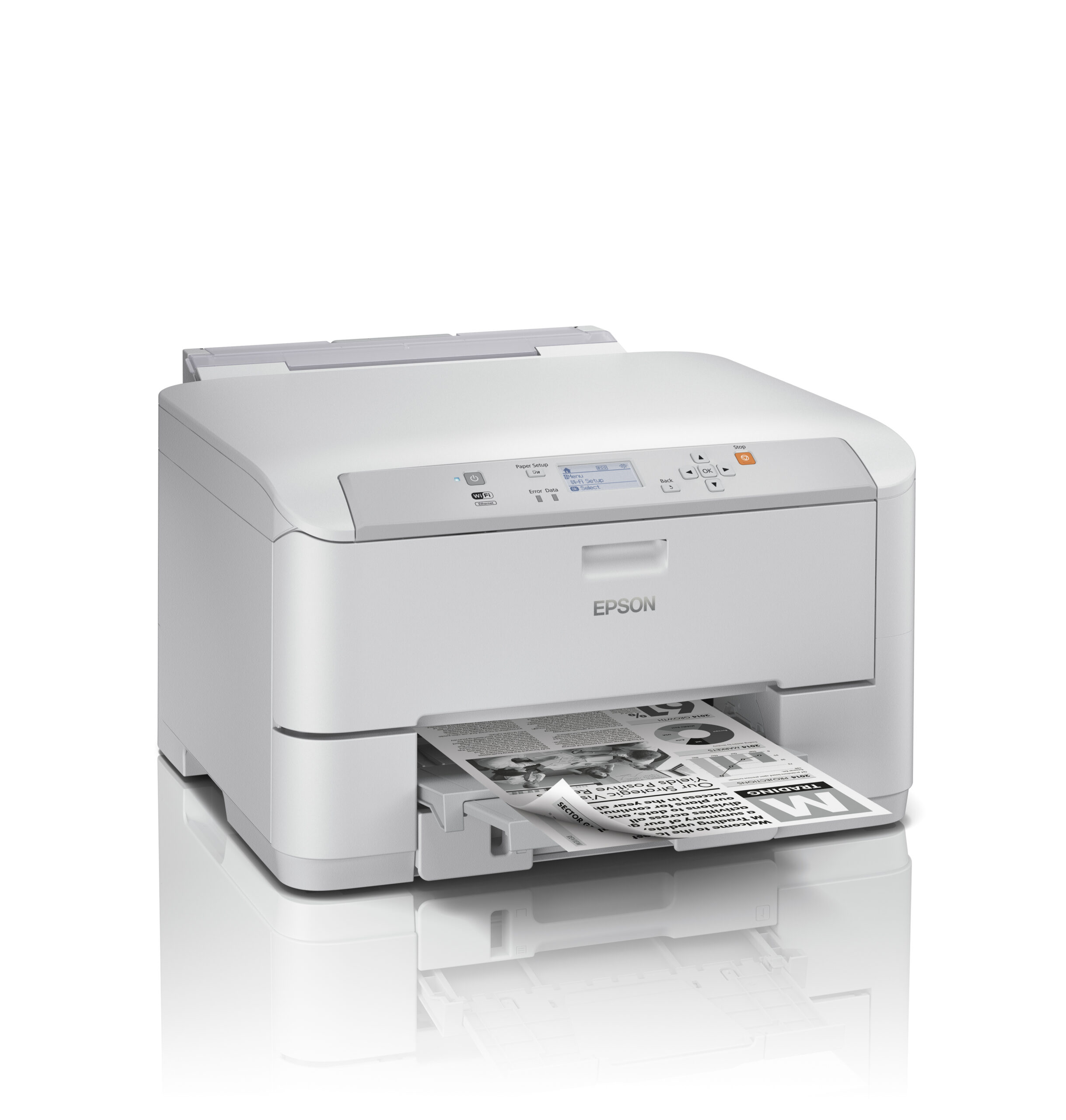 Epson WF-M5190DW | Mono | Inkjet | Printer | Wi-Fi | Maximum ISO A-series paper size A4 | Grey/White - Image 15