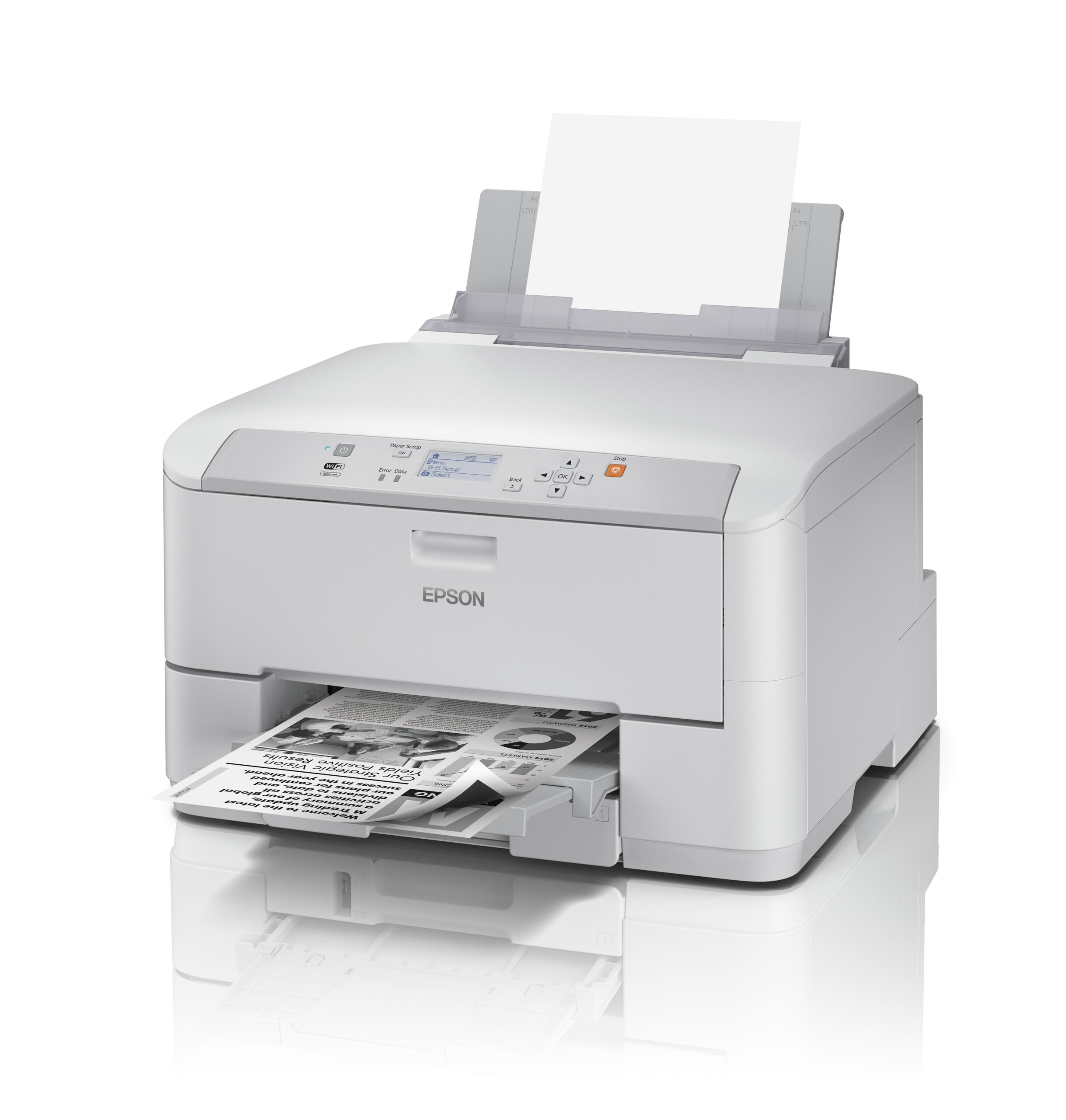 Epson WF-M5190DW | Mono | Inkjet | Printer | Wi-Fi | Maximum ISO A-series paper size A4 | Grey/White - Image 16