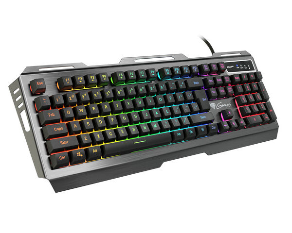 Genesis | Rhod 420 | Gaming keyboard | Wired | RGB LED light | US | 1.6 m | Black