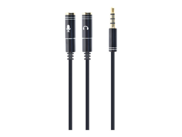 Cablexpert 3.5 mm Audio + Microphone Adapter Cable, 0.2 m, Metal connectors | Cablexpert - Image 7