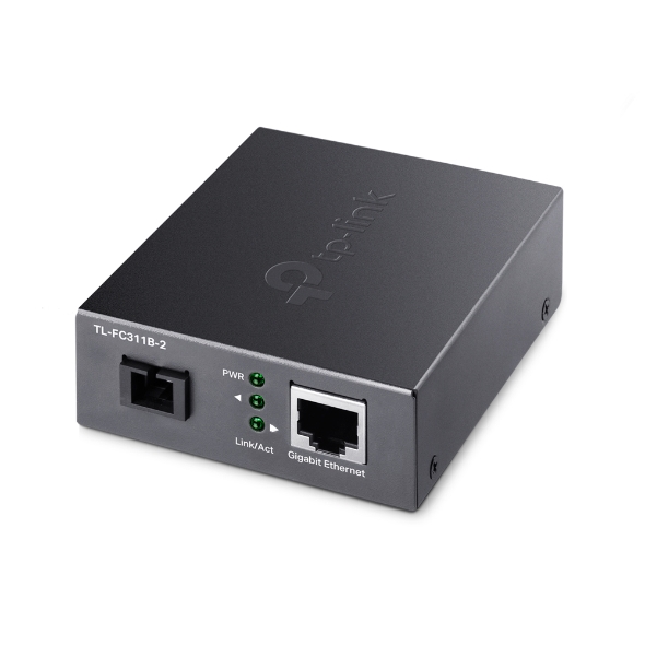 TP-LINK | Gigabit Single-Mode WDM Media Converter | TL-FC311B-2 | Gigabit SC Fiber Port | 10/100/1000 Mbps RJ45 Port (Auto MDI/MDIX) - Image 3