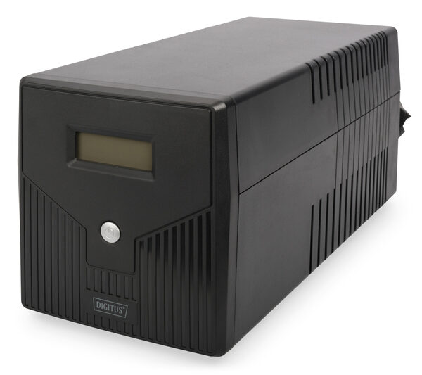 Digitus | Line-Interactive UPS | Line-Interactive UPS DN-170076, 2000VA/1200W 12V/9Ah x2 battery, 4x CEE 7/7, USB, RS232, RJ45,LCD, Simulated sine wave, 198 x 158 x 380 mm, Weight: 10.5 kg | 2000 VA | 1200 W