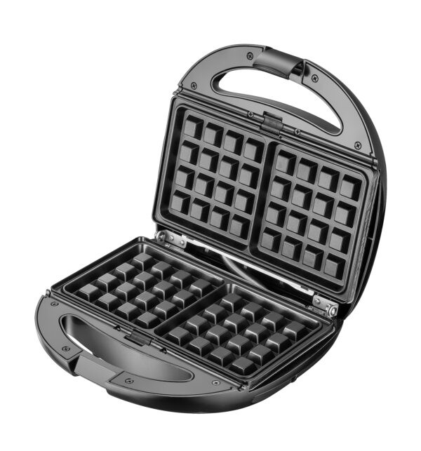 Camry | Sandwich maker 6 in 1 | CR 3057 | 1200 W | Number of plates 6 | Black/Silver - Image 6
