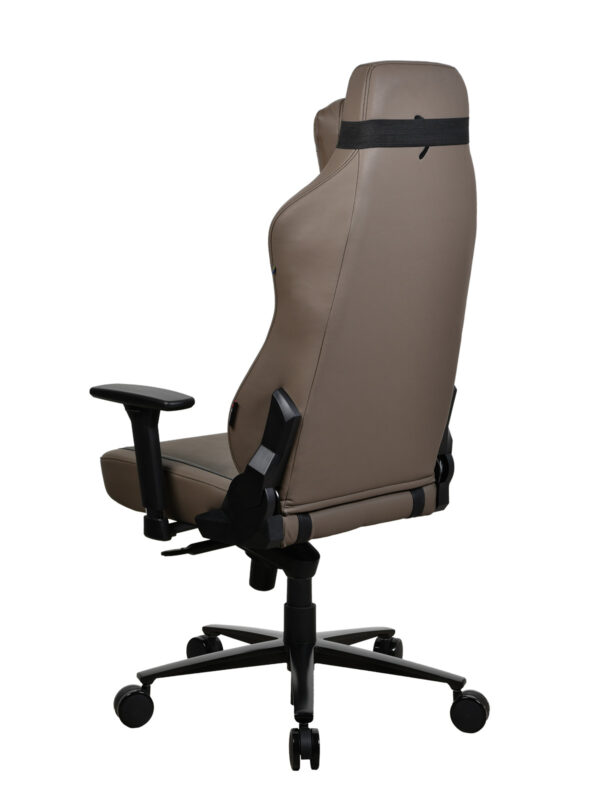 Arozzi Frame material: Metal; Wheel base: Aluminium; Upholstery: Soft PU | Arozzi | Gaming Chair | Vernazza SoftPU | Brown - Image 5