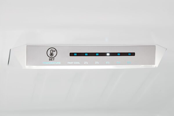 Midea Refrigerator | MDRB424FGE01I | Energy efficiency class E | Free standing | Combi | Height 188 cm | No Frost system | Fridge net capacity 224 L | Freezer net capacity 86 L | 42 dB | White - Image 5