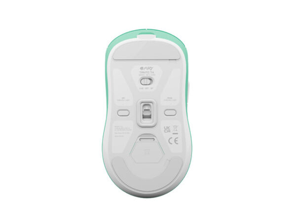 Fury Gaming Mouse | Tanto T4 | Wired/Wireless | 2.4 GHz, Bluetooth, USB | Mint - Image 3