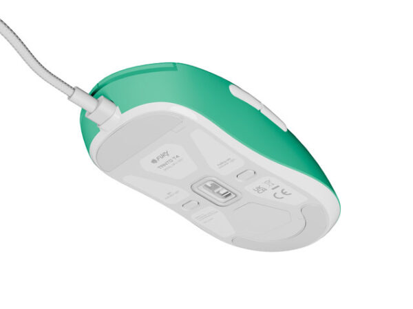 Fury Gaming Mouse | Tanto T4 | Wired | USB | Mint - Image 9